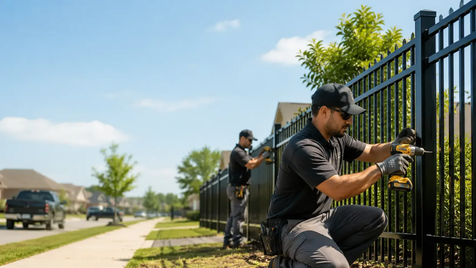 Metal Fence Installation in Fort Monmouth, NJ